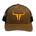 Leo's  Coyote Brown/Black Trucker Hat