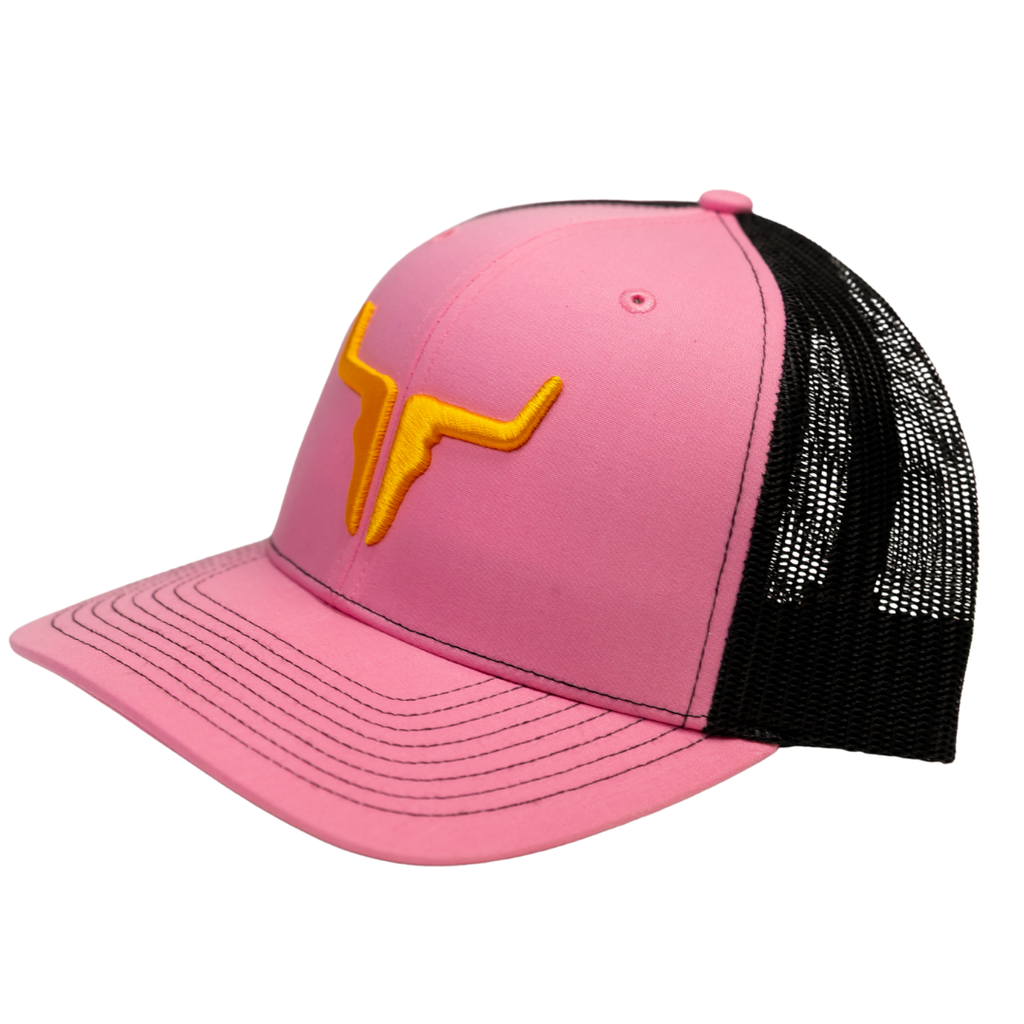 Leo's Hot Pink/Black Trucker Hat