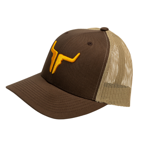 Leo's Brown/Khaki Trucker  Hat